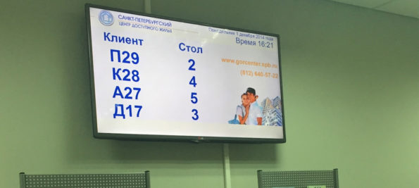 фото табло электронной очереди
